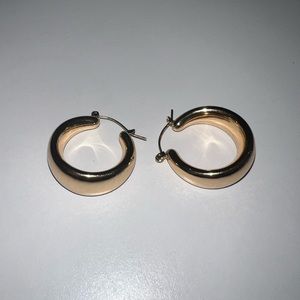 Metal Hoop Earrings